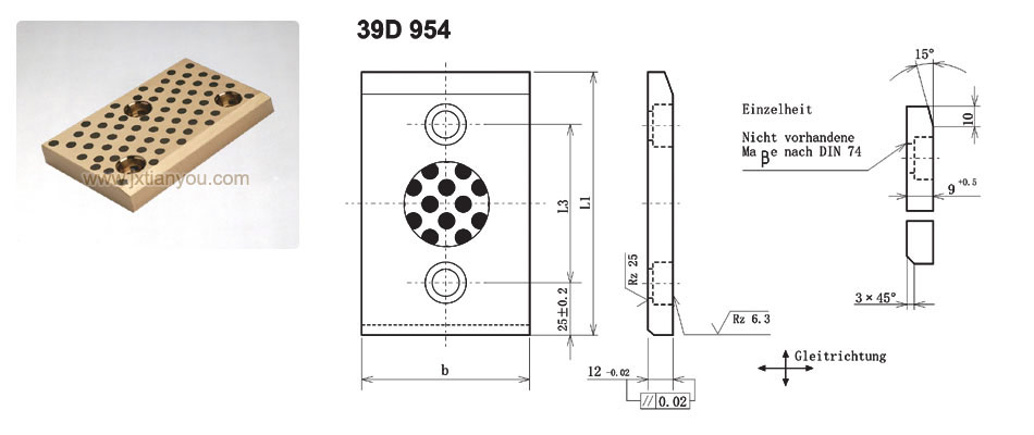 Commonly used guiding device for automobile molds
